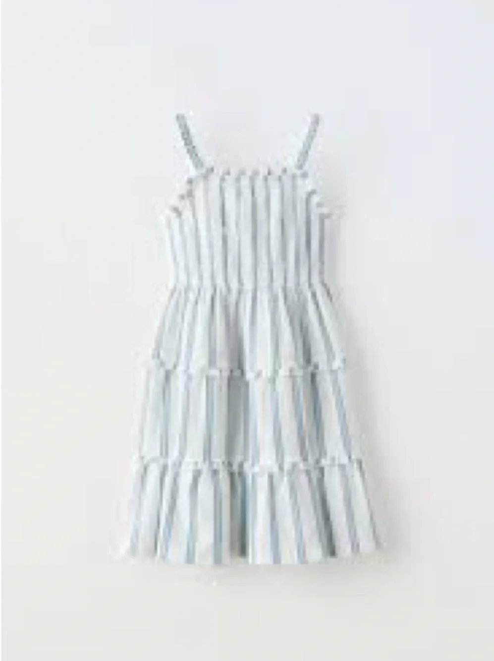 Zara Kids striped tier tank dress size 7